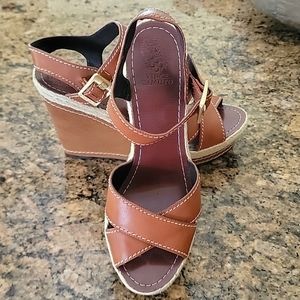 New Vince Camuto Wedge Sandals 9 1/5